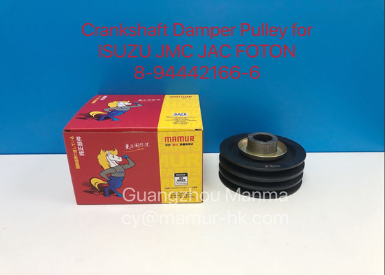 8-94442166-6 Truck Auto Part Crankshaft Damper Pulley ISUZU 4JB1 JMC JAC FOTON
