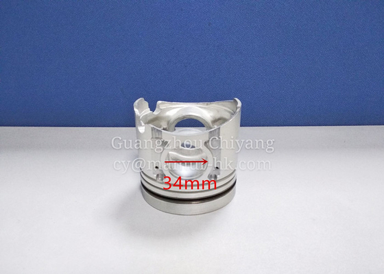 34mm Piston JAC Spare Parts For 4DA1-2B 1004022FA040