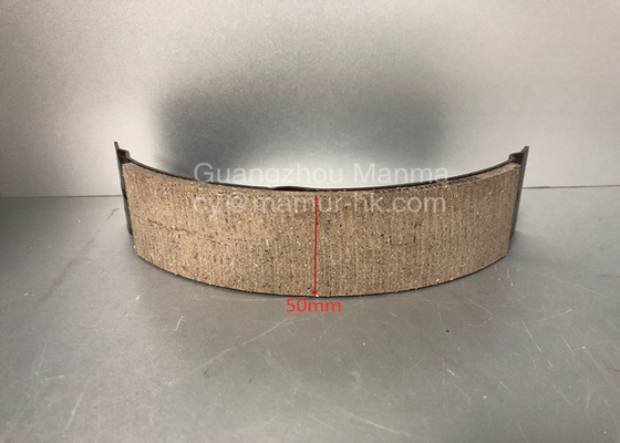 MAMUR Truck Brake Shoes For ISUZU TFR JMC PICKUP 4X2 8 97049177 0