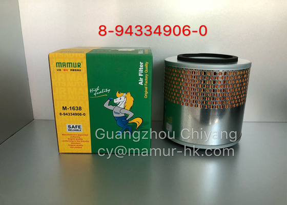 Air Filter ISUZU Engine Parts For TF 4JA1 JMC 1020 8-94334906-0
