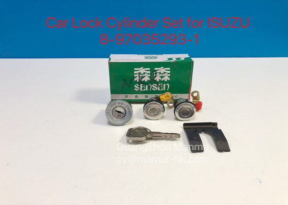8-97035293-1 ISUZU Truck Parts Lock Cylinder Set For NKR ELF