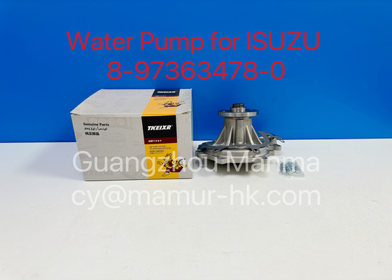 TKEIXR Water Pump ISUZU Engine Parts For NPR 4HK1 4JJ1 8-97363478-0