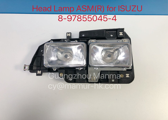 Head Lamp ASM ISUZU Truck Parts For NKR NPR NQR 8-97855045-4