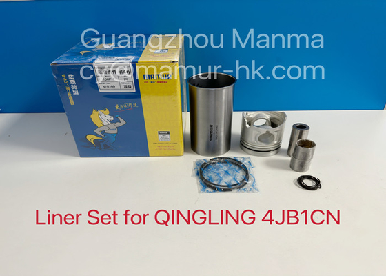 MAMUR Engine Cylinder Liner Set For QINGLING 100P 4JB1CN