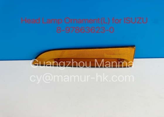 Head Lamp Ornament ISUZU Truck Parts For NKR NHR NPR 8-97863623-0