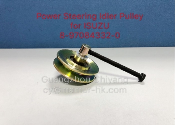 Power Steering Idler Pulley ISUZU Chassis Parts For NKR 8-97084332-0