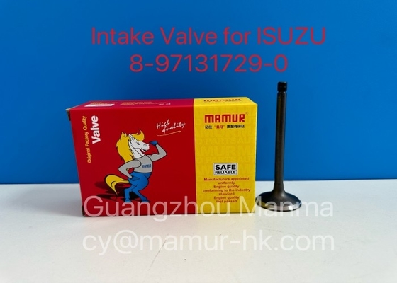 Truck Parts MAMUR Intake Valve For ISUZU 4JH1 4JG2 4JA1 8-97131729-0