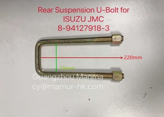 Suspension U Bolt  ISUZU Chassis Parts For NKR JMC 1030 8-94127918-3