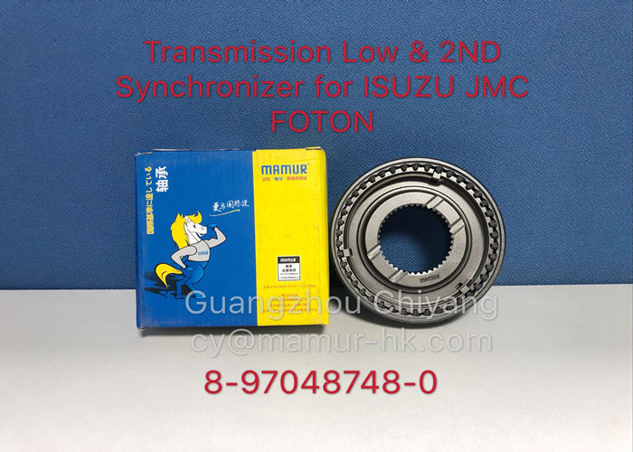 JMC FOTON ISUZU Gearbox Parts 8-97048748-0 Low & 2ND Gear Synchronizer