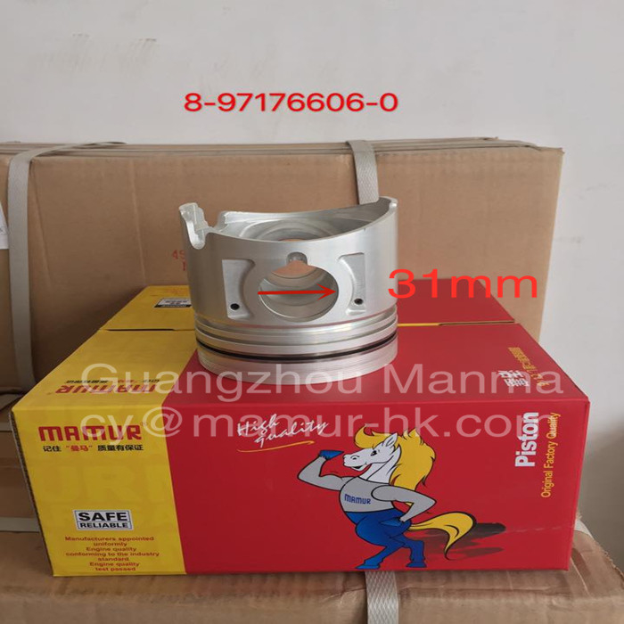 4JB1NA ISUZU Piston Truck Auto Part 8-97176606-0