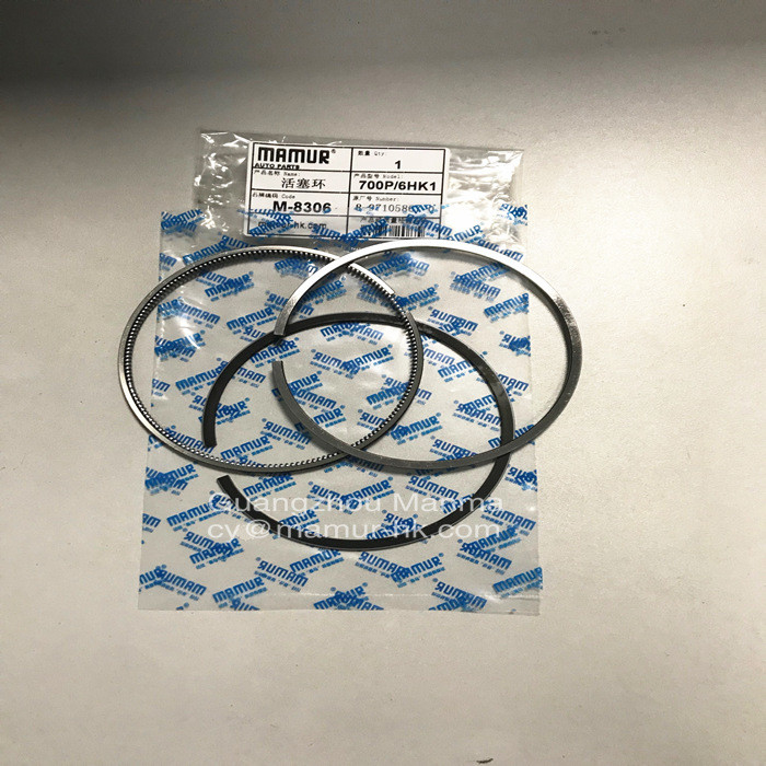 Piston Ring ISUZU Truck Parts For NPR NQR 4HK1 6HK1 8-98040125-0