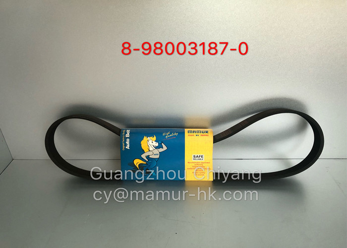 Fan Belt  ISUZU Truck Parts For ISUZU 4HK1 8-98003187-0