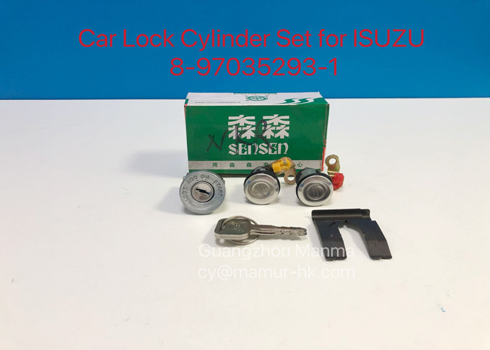 8-97035293-1 ISUZU Truck Parts Lock Cylinder Set For NKR ELF