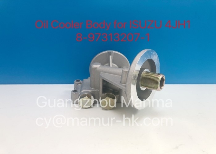 8-97313207-1 ISUZU Truck Parts Oil Cooler Body For NKR NPR NQR 4JH1